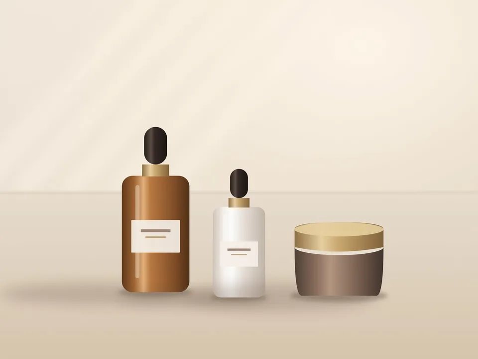 Selected serums and creams